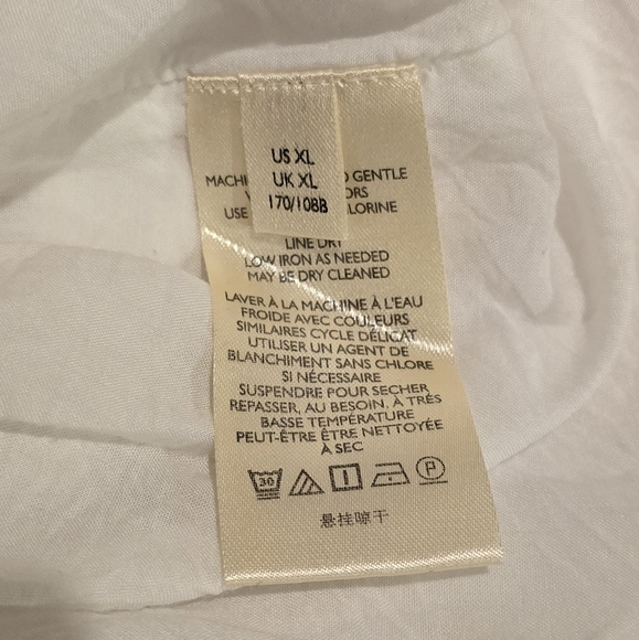 Maeve by Anthropologie Pink and White Maxi Dress XL - Picture 3 of 5